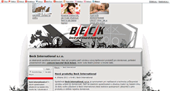 Desktop Screenshot of beck-international.blog.cz