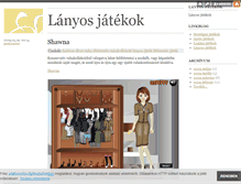 Tablet Screenshot of lanyosjatekok.blog.hu
