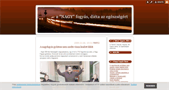 Desktop Screenshot of nagyfogyas.blog.hu