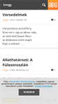 Mobile Screenshot of horge.blog.hu