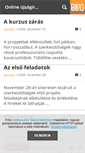 Mobile Screenshot of onlineujsagirasszeminariumretfalvi.blog.hu
