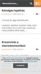 Mobile Screenshot of menedzsment.blog.hu