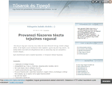 Tablet Screenshot of fiatalkismama.blog.hu