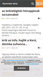 Mobile Screenshot of kero.blog.hu