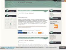 Tablet Screenshot of kiszoajanlo.blog.hu