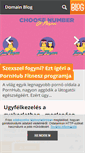 Mobile Screenshot of domain.blog.hu
