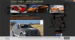 Desktop Screenshot of csucsautok.blog.hu
