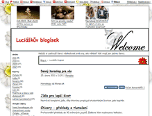 Tablet Screenshot of lucka79.blog.cz