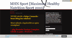 Desktop Screenshot of muscle-bear.blog.hu