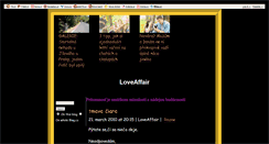 Desktop Screenshot of loveaffair.blog.cz