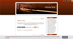 Desktop Screenshot of dabaka.blog.hu