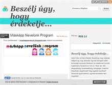 Tablet Screenshot of beszeljugy.blog.hu