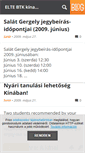 Mobile Screenshot of kinaiszak.blog.hu