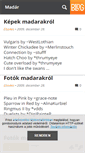 Mobile Screenshot of madar.blog.hu