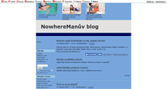 Desktop Screenshot of nowhereman.blog.cz