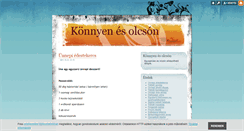 Desktop Screenshot of konnyen.blog.hu