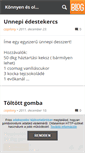 Mobile Screenshot of konnyen.blog.hu