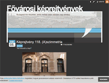 Tablet Screenshot of fovarosirejtveny.blog.hu