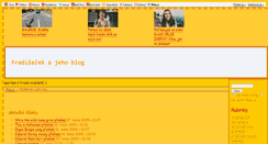Desktop Screenshot of fredisecek.blog.cz