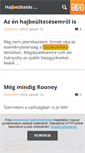 Mobile Screenshot of hajbeultetesem.blog.hu