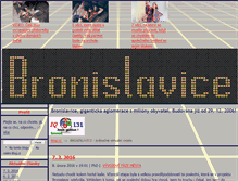 Tablet Screenshot of bronislavice.blog.cz