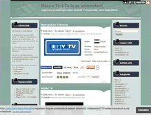 Tablet Screenshot of nettv.blog.hu