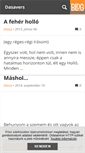 Mobile Screenshot of dasavers.blog.hu