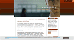 Desktop Screenshot of munkakedv.blog.hu