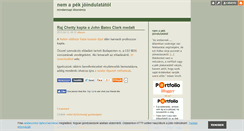 Desktop Screenshot of eltecon.blog.hu
