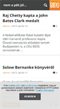Mobile Screenshot of eltecon.blog.hu