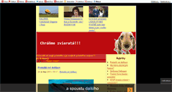 Desktop Screenshot of chranime-zvierata.blog.cz