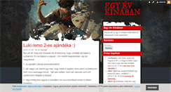 Desktop Screenshot of egyevkinaban.blog.hu