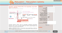 Desktop Screenshot of matuzsalem.blog.hu