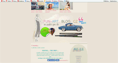 Desktop Screenshot of fun-art.blog.cz