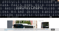 Desktop Screenshot of eurobus.blog.hu