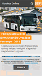 Mobile Screenshot of eurobus.blog.hu