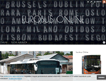 Tablet Screenshot of eurobus.blog.hu