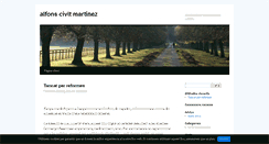 Desktop Screenshot of alfons-civit.blog.cat