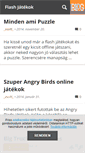 Mobile Screenshot of flashgames.blog.hu