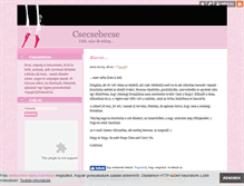 Tablet Screenshot of csecsebecse.blog.hu