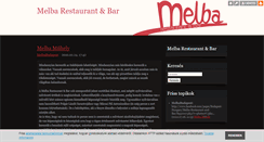 Desktop Screenshot of melbabudapest.blog.hu