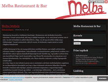 Tablet Screenshot of melbabudapest.blog.hu