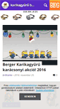 Mobile Screenshot of karikagyuru.blog.hu