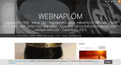 Desktop Screenshot of linknaplo.blog.hu