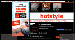 Desktop Screenshot of hotstyle.blog.cz
