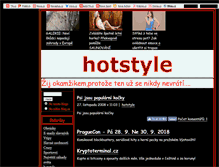 Tablet Screenshot of hotstyle.blog.cz