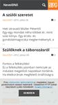 Mobile Screenshot of nevelono.blog.hu
