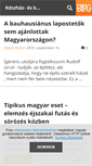 Mobile Screenshot of keszhaz.blog.hu