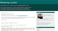 Desktop Screenshot of jasnakamatovic.blog.rs