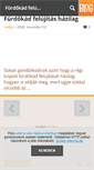 Mobile Screenshot of furdokadfelujitashazilag.blog.hu